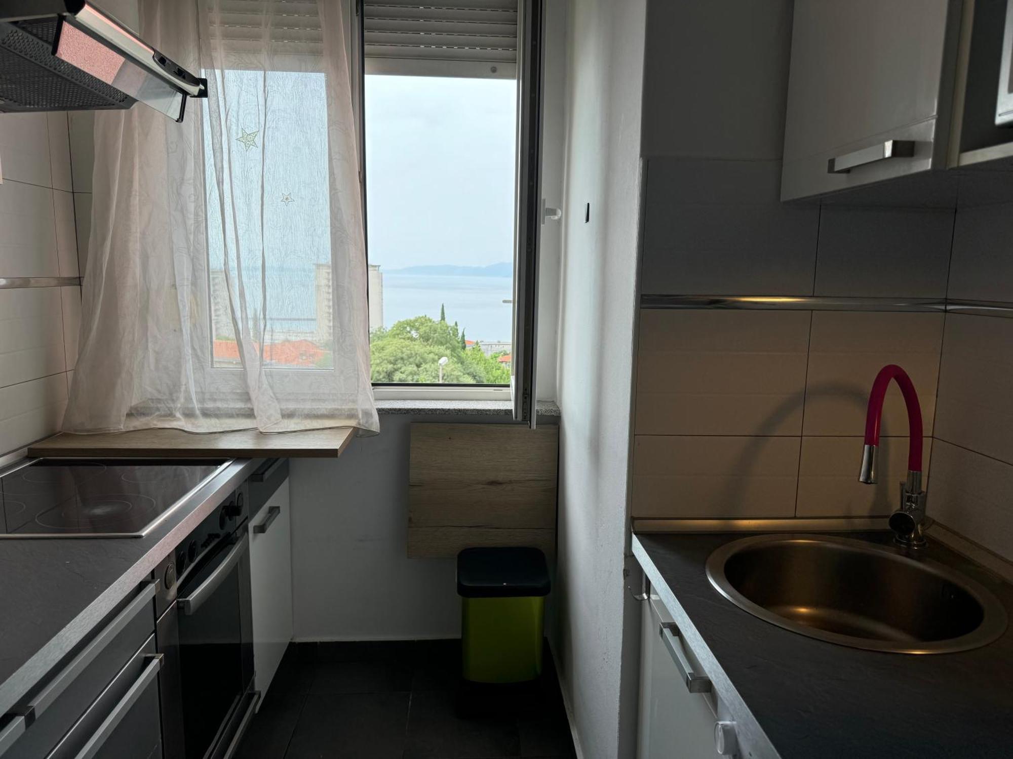 Appartamento Rijeka Sea View For 2 Esterno foto